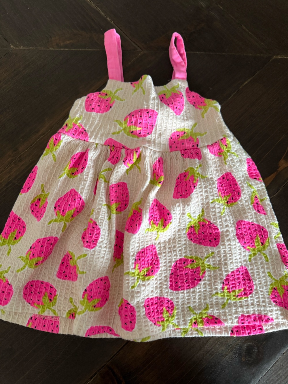Zara Toddler Girl Strawberry Dress Size 2 Year
